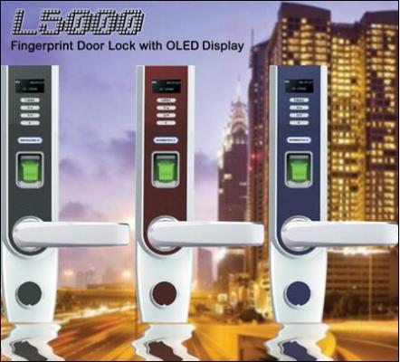 L5000 Fingerprint Door Lock with OLED Display