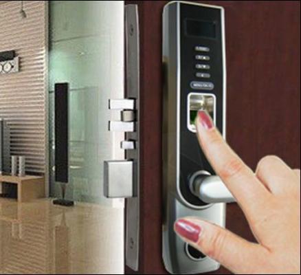 L5000 Fingerprint Door Lock with OLED Display
